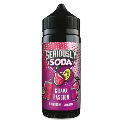 Doozy Seriously Soda 100ml E-Liquid Shortfill Guava Passion - Title#0mg