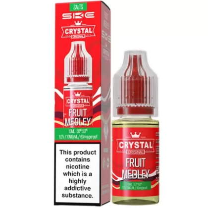 Fruit Medley Nic Salt E-Liquid Original Series by SKE Crystal (10ml) - 10mg