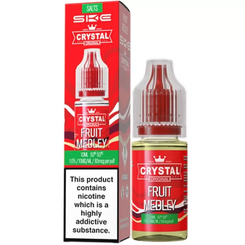 Fruit Medley Nic Salt E-Liquid Original Series by SKE Crystal (10ml) - 10mg