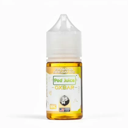 Pod Juice X Oxbar – Banana Dream Ice 30mL Salt Nicotine - Vape Product, Vape Product (39262E)