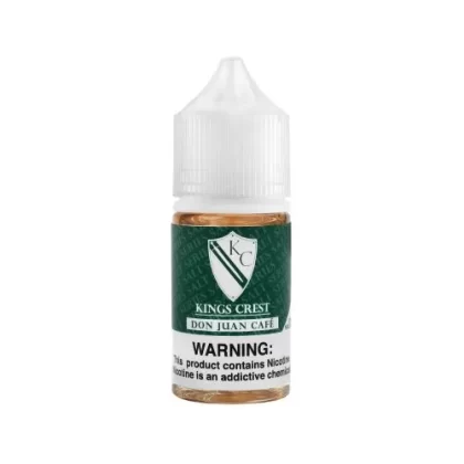 Kings Crest Don Juan Cafe Salts 30ML - Vaporworldbd
