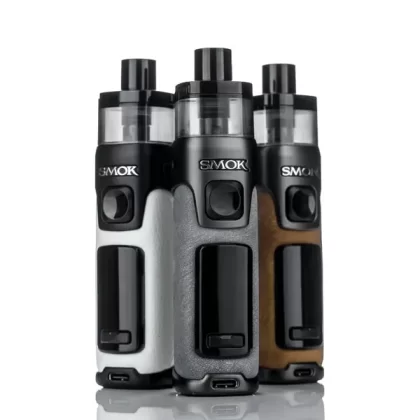 SMOK RPM 5 80W Pod Mod Kit - 2000mAh Built-In Battery - Grey Leather
