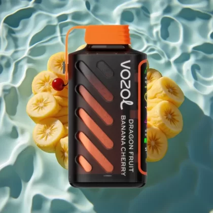 VOZOL Gear Power 20000 Puffs Disposable Vape with S.i.L.C. Tech & Full Screen Display – Dragon Fruit Banana Cherry - Bangvapeaustralia