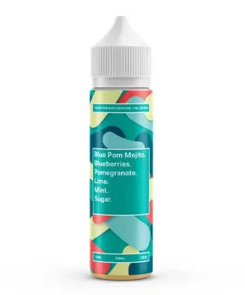 Blue Pom Mojito eLiquid by Supergood 50ml - 00mg / 50ml