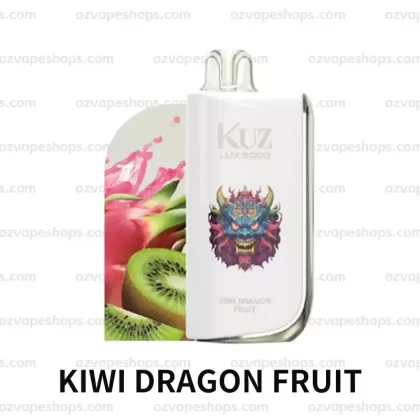 KUZ Ultra 9000 Puffs – KIWI DRAGON FRUIT - Vape Store