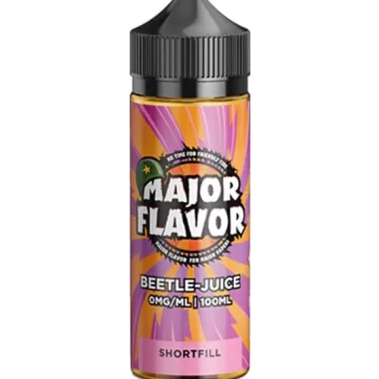 Major Flavor Beetle Juice 120ml E Liquid - 0mg - Vape Product