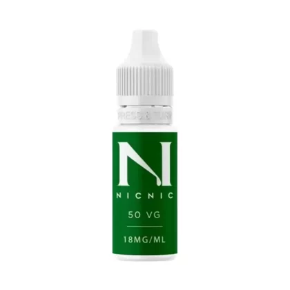 Nic Nic Flavourless Nicotine Shot 50VG - Strength#18mg