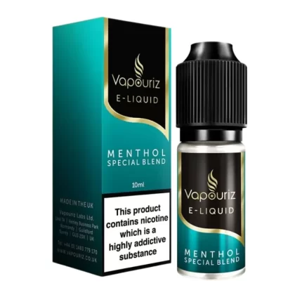 Menthol Special Blend E-Liquid by Vapouriz (10ml) - 0mg