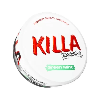 Green Mint Nicotine Pouches by Killa - Ejuicewarehouse