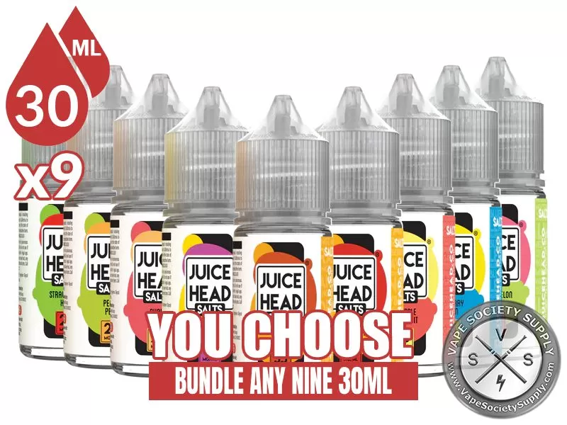 Juice Head Salts Bundle 9x30ml (270ml)