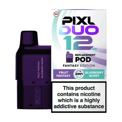 Fantasy Edition Pixl Duo 12 Refill Pack - 20mg - Vape Product (22C704)