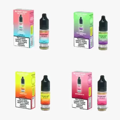 Bloody Mary BM5000 Nic Salt Vape Juice - Pack of 10 - Lemon / 20mg