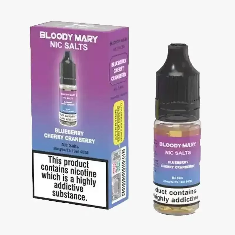 Bloody Mary BM5000 Nic Salt Vape Juice - Pack of 10 - Lemon / 20mg - Image 3