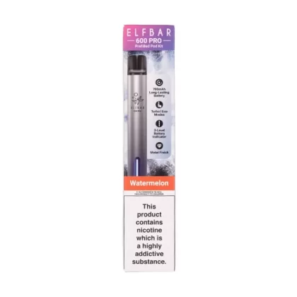 Elf Bar 600 Pro Prefilled Pod Kit - Black Knight & Blueberry