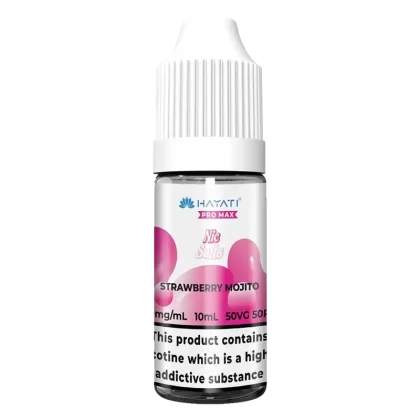 Hayati Pro Max Strawberry Mojito Nic Salt Vape Juice - Strength#10mg>20mg