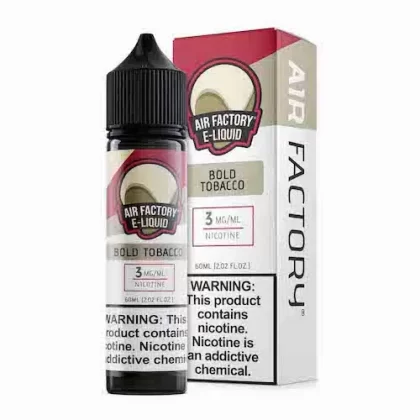Air Factory Bold Tobacco eJuice - Vape Product; Vape Product, Vape Product (6EF825)