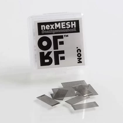 OFRF nexMesh Mesh Strips Pack OF 10 to suit Wotofo Profile RDA - Style#Kanthal A1 nexMESH Mesh Coil>SS316L nexMESH Mesh Coil