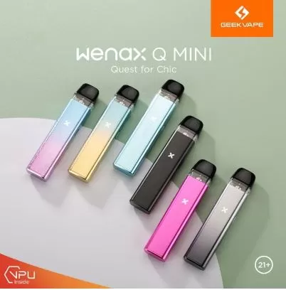 GEEKVAPE WENAX Q MINI 25W POD KIT - Turquoise - Image 2