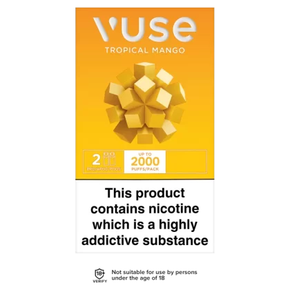 Vuse Pro Pods vPro Tropical Mango - 12mg - Vape Product (781B2F)