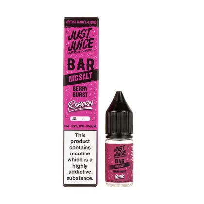 Berry Burst Bar Reborn Nic Salt E-Liquid by Just Juice - 5mg