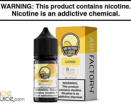 CUSTARD BY AIR FACTORY SALT 30ML - Vapejuice