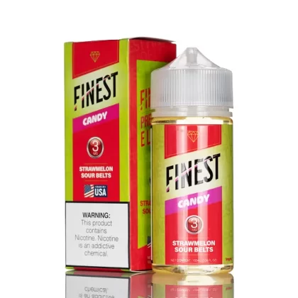 Finest E-Liquid - Candy Edition - Strawmelon Sour Belts - 100mL - 6mg