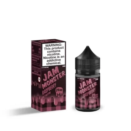 Jam Monster Salt Raspberry eJuice - Vape Product; Vape Product, Vape Product; Monster Vape Labs