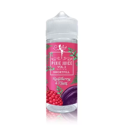 Raspberry and Plum Shortfill By Pixie Juice Vol 2 100ml