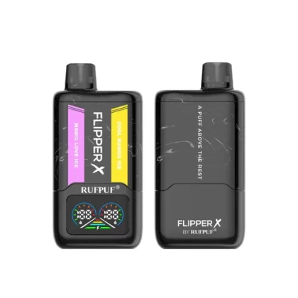 RufPuf Flipper X 20000 Puffs Price in Pakistan – Magic Love Ice + Cool Mango Ice 40Mg