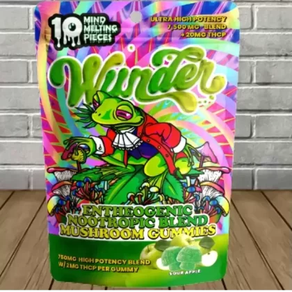 Wunder Entheogenic Nootropic Blend Amanita +THCP 7500mg - Vape Store
