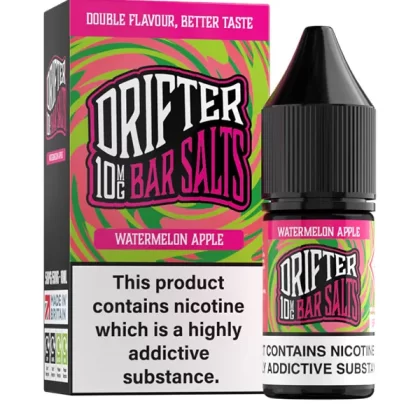 Watermelon Apple Drifter Bar Salts E-Liquid - 10mg