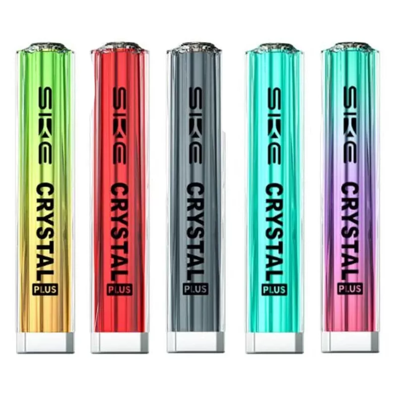 Ske Crystal Plus Pod Vape Kit - Colour#Aurora Blue>Aurora Green>Blue>Grey>Red