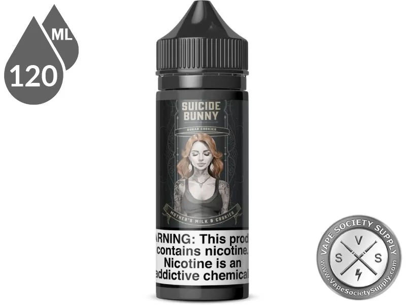 Mother’s Milk & Cookies by Suicide Bunny 120ml - Vape Product, Vape Product; NCDOR - Image 3