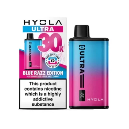 Hyola Ultra 30k Prefilled Pod Kits – Blue Razz Flavour 20mg Salt Nicotine