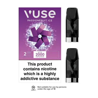 Vuse Pro Pods vPro Passionfruit Ice - 12mg - Vape Product (DA102B)