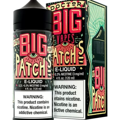 DOCTOR BIG VAPES by BIG BOTTLE Co - Patch's - 120ML E-Liquid - 0MG