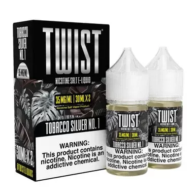 Tobacco Silver No. 1 Twist Eliquid Salts 60mL