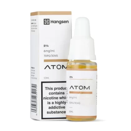 RY4 Tobacco E-Liquid Atom Series by Hangsen (10ml) - 3mg
