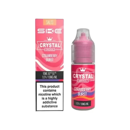 Strawberry Burst SKE Crystal Nic Salt E Liquid 10ml – 10mg/20mg