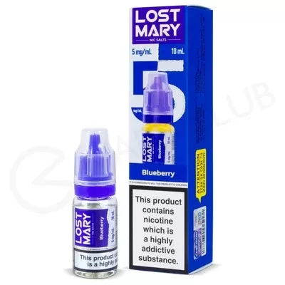 Blueberry Nic Salt E-Liquid by Lost Mary - Ecigpremium