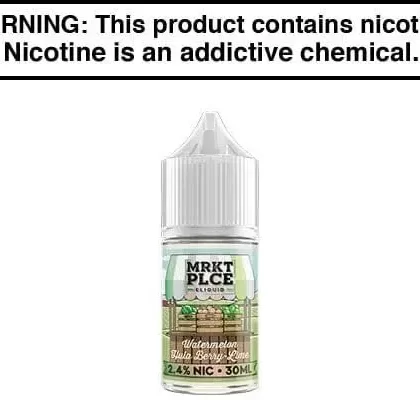 WATERMELON HULABERRY LIME BY MRKT PLCE SALTS 30ML - Vapejuice