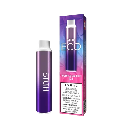 STLTH ECO - Purple Grape Ice - 20 mg/mL (wholeseller) - Excise ON, 20 mg/mL - ON