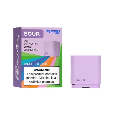 Zlabs Zcolors Mini Sour Pod - Nicotine Strength#Sour