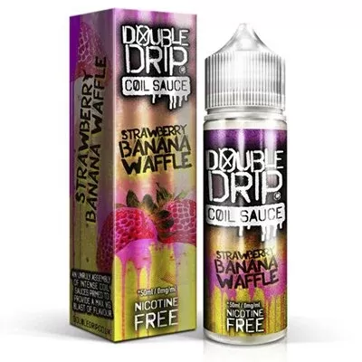Strawberry Banana Waffle E-Liquid by Double Drip 50ml