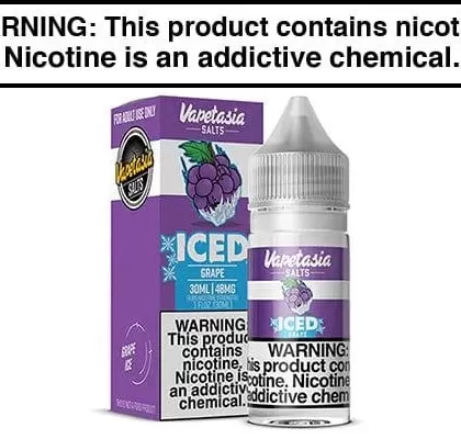 KILLER FRUITS ICED GRAPE BY VAPETASIA SALTS 30ML - Vapejuice