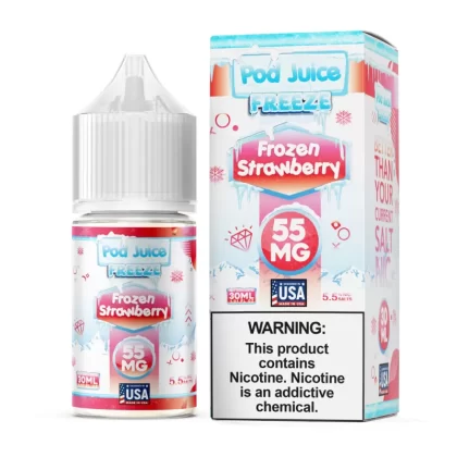 Pod Juice FREEZE - Frozen Strawberry - 30ML E-Liquid - 55MG