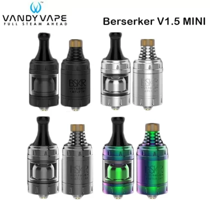 Original Vandy Vape Berserker V1.5 Mini MTL RTA Tank 22mm