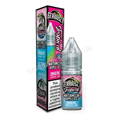 Doozy Seriously Tropical Watermelon Apple Ice Nic Salt E-Liquid - Vapestreams Co