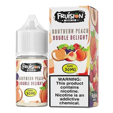 Southern Peach Double Delight by Fruision E-Juice (30mL)(Salts)
