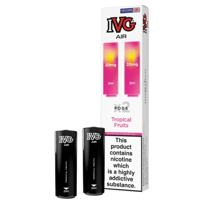 Tropical Fruits IVG Air Replacement Pods - 20mg - Vape Product